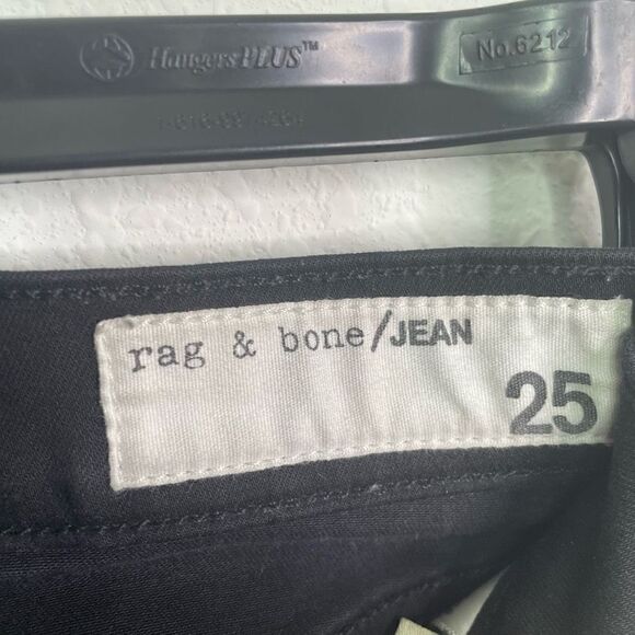 Rag & Bone Women’s Black 10 Inch Skinny Jeans Size 25‎ - Picture 5 of 9
